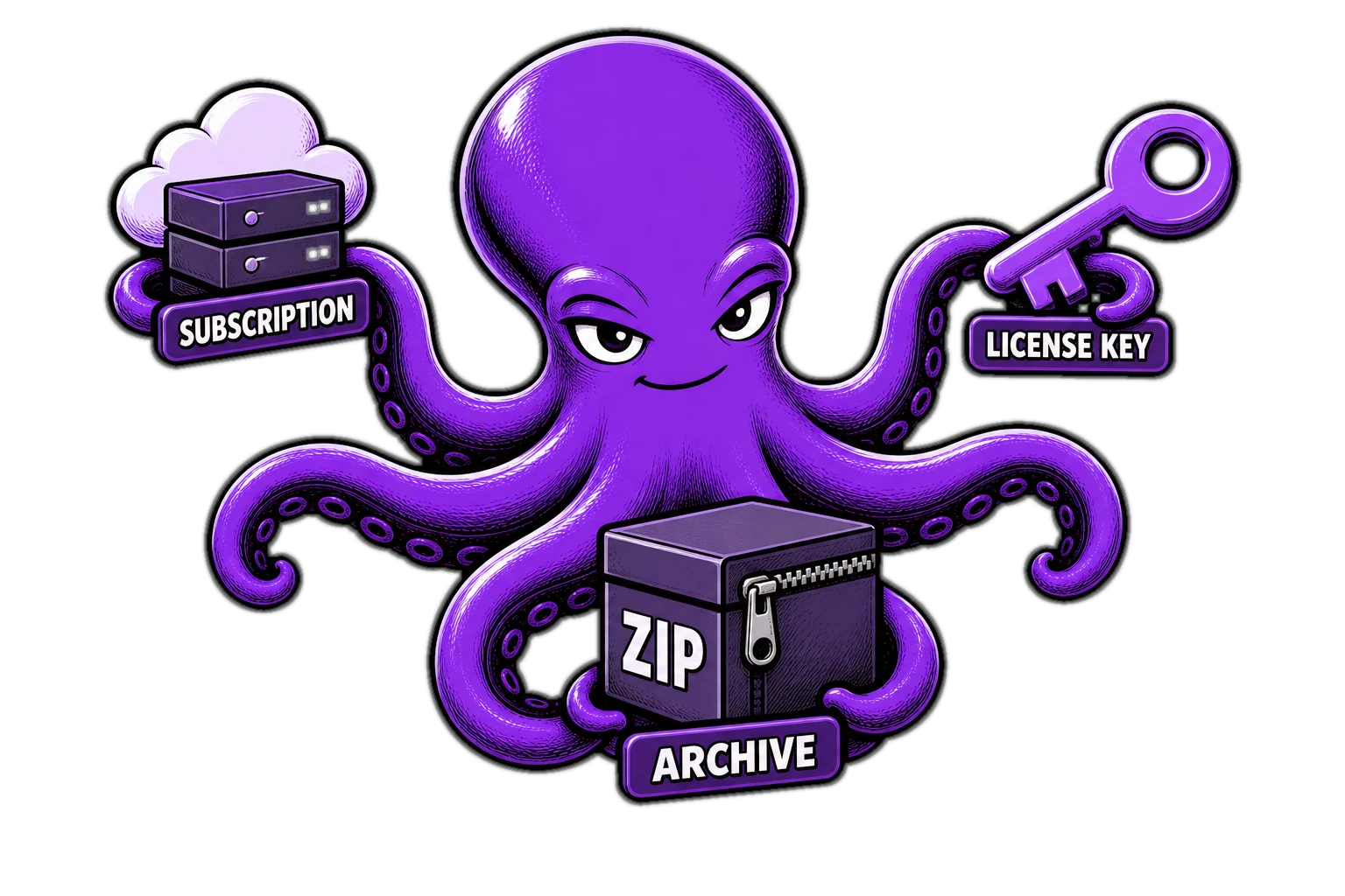 image from Subscription, key or archive: which product to choose